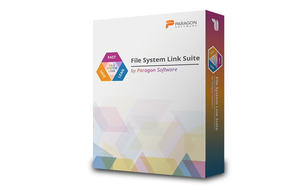 File System Link Business Suite firmy&nbsp;Paragon Software. HTML Banner.