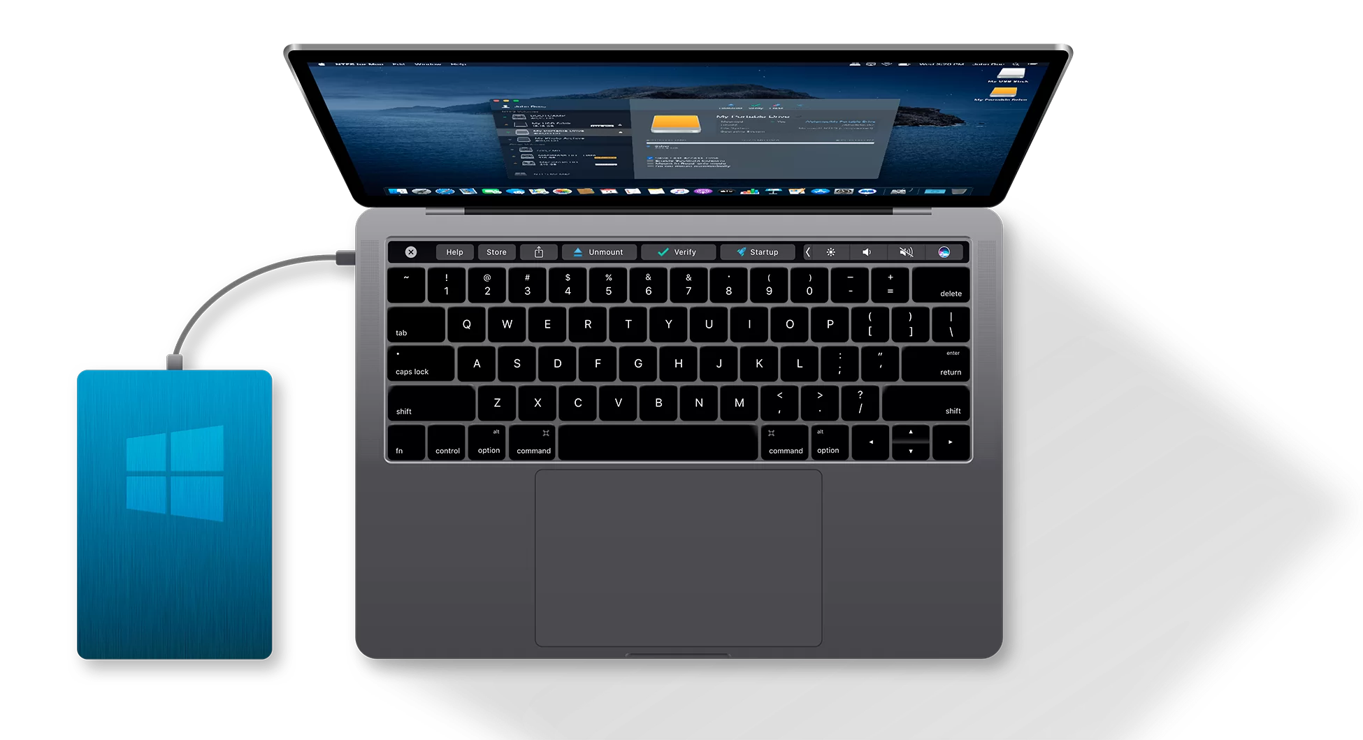 Microsoft NTFS for Mac firmy&nbsp;Paragon Software. Zapisz pliki na dyskach Microsoft NTFS na komputerze Mac