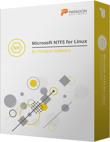 Microsoft NTFS for&nbsp;Linux firmy&nbsp;Paragon Software